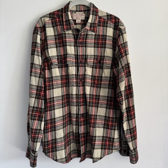 Filson Other - Filson Casual Mens Shirt Red/Green Plaid Button‎ down Long Sleeves Size Small